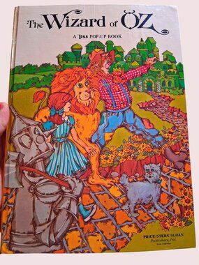 The Wizard Of Oz Vintage 1984 Pop-Up Book By Price Stern Sloan 8x10 Excellent Co